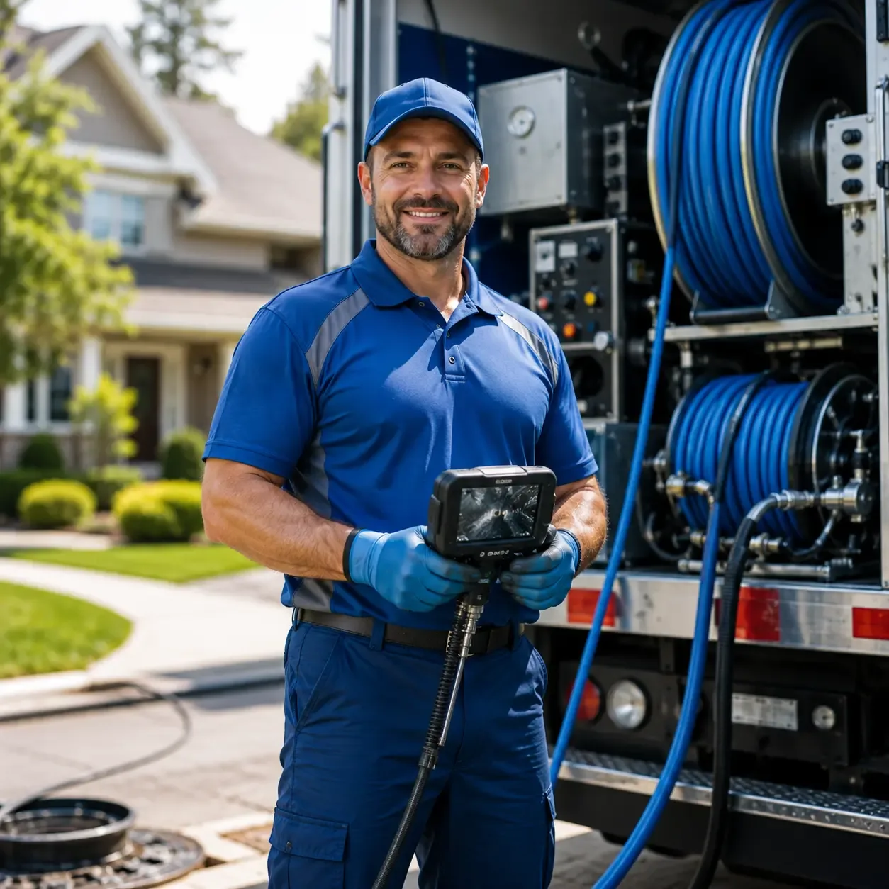 Local outdoor drain cleaning specialists in Guilford, IN